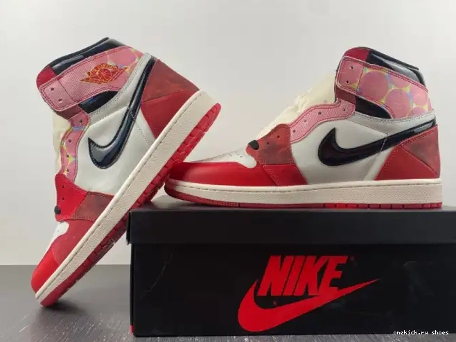 Rep DV1748-601 HIGH THE SPIDER-MAN ACROSS OG JORDAN 1 SPIDER-VERSE 0514